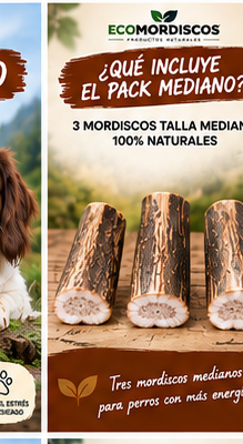 Pack Resistente Ecomordiscos — contenido del pack