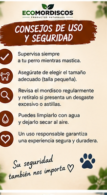 Pack Resistente Ecomordiscos — consejos de uso y seguridad